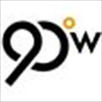 90 Degrees West Company Logo