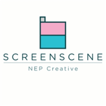 Screen Scene Post Production Company Logo